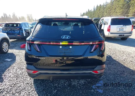 2022 Hyundai Tucson Sel z USA, uszkodzony, nr VIN 5NMJF3AEXNH148386